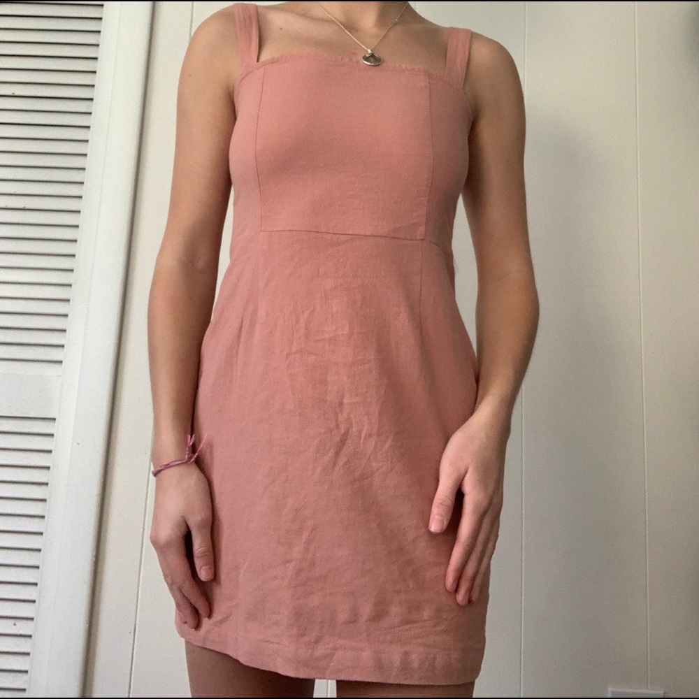 Pacsun blush casual dress